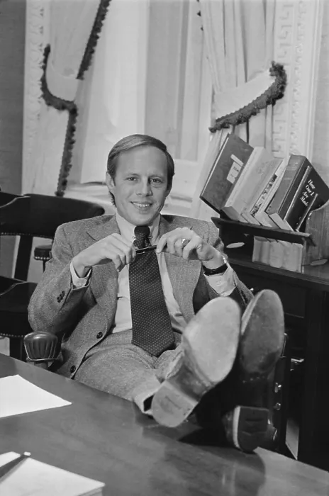 Framed Print : Portrait of John Dean counsel to the President Nixon from 1970 until his firing on April 30 1973