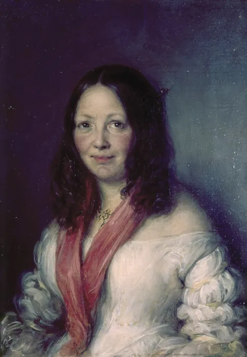 Framed Print : Portrait of Lady Tasca (Ritratto della signora nobile Tasca), by Giovanni Carnovali also known as Piccio, 1860 - 1864, 19th Century, oil on canvas Framed Print : Portrait of Lady Tasca (Ritratto della signora nobile Tasca), by Giovanni Carnovali also known as Piccio, 1860 - 1864, 19th Century, oil on canvas
