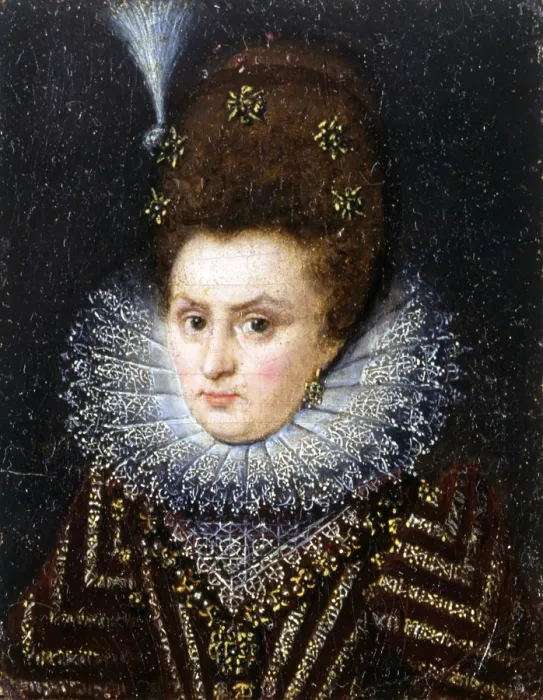 Framed Print : Portrait of a Lady, by Unknown Artist close to Frans Pourbus the Younger, begin of the 17th Century Framed Print : Portrait of a Lady, by Unknown Artist close to Frans Pourbus the Younger, begin of the 17th Century