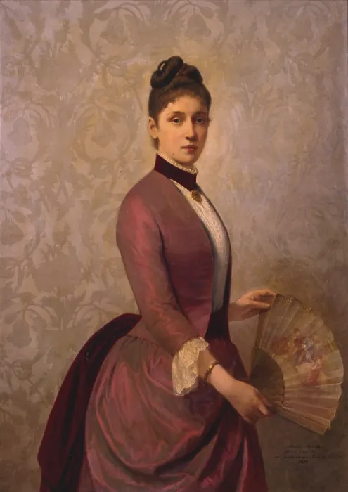 Framed Print : Portrait of Marta Malatesta Borsari, by Adeodato Malatesta, 19th Century, oil on canvas, 122 x 89 cm - Italy, Emilia Romagna, Cento, Civic Collection Guercino Framed Print : Portrait of Marta Malatesta Borsari, by Adeodato Malatesta, 19th Century, oil on canvas, 122 x 89 cm - Italy, Emilia Romagna, Cento, Civic Collection Guercino