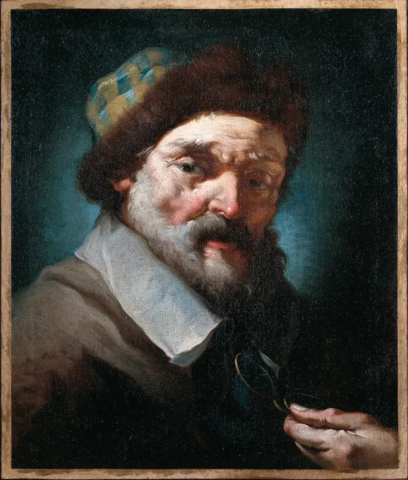 Framed Print : Portrait of an Old Man, attributed to Domenico Fedeli also known as Maggiotto, 17th Century, oil on canvas - Italy, Lombardy, Milan, Castello Sforzesco Framed Print : Portrait of an Old Man, attributed to Domenico Fedeli also known as Maggiotto, 17th Century, oil on canvas - Italy, Lombardy, Milan, Castello Sforzesco