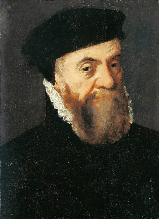 Framed Print : Portrait of an Old Man, by Unknown Northern European artist, ca