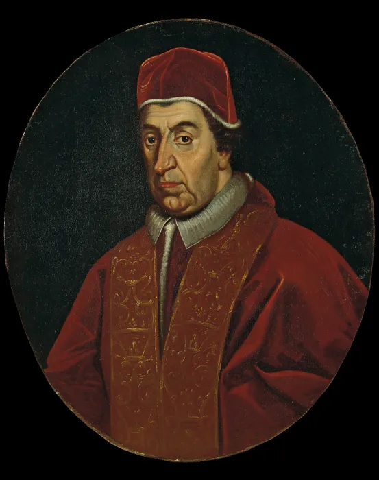 Framed Print : Portrait of Pope Clement XI Albani, by Unknown Italian Artist, first part of 18th Century, oil on canvas - Italy, Lombardy, Milan, Castello Sforzesco Framed Print : Portrait of Pope Clement XI Albani, by Unknown Italian Artist, first part of 18th Century, oil on canvas - Italy, Lombardy, Milan, Castello Sforzesco