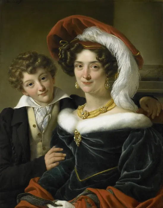 Framed Print : Portrait of Rudolphina Wilhelmina Elizabeth de Sturler, by Cornelis Kruseman, 1829, Dutch painting, oil on canvas Framed Print : Portrait of Rudolphina Wilhelmina Elizabeth de Sturler, by Cornelis Kruseman, 1829, Dutch painting, oil on canvas