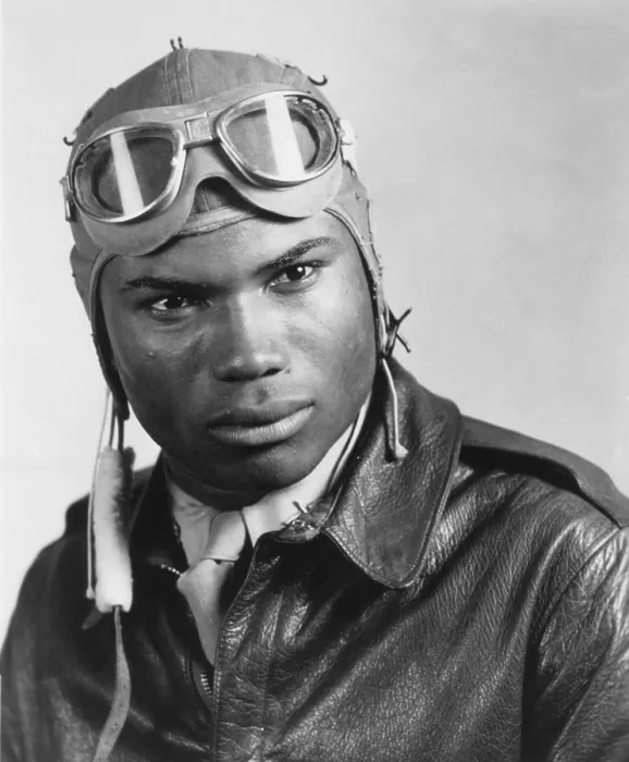 Framed Print : Portrait of a Tuskegee Airman. Howard A. Wooten, graduated from Air Corps School, Tuskegee, Alabama, Dec. 1944. World War 2. (BSLOC_2013_14_240)