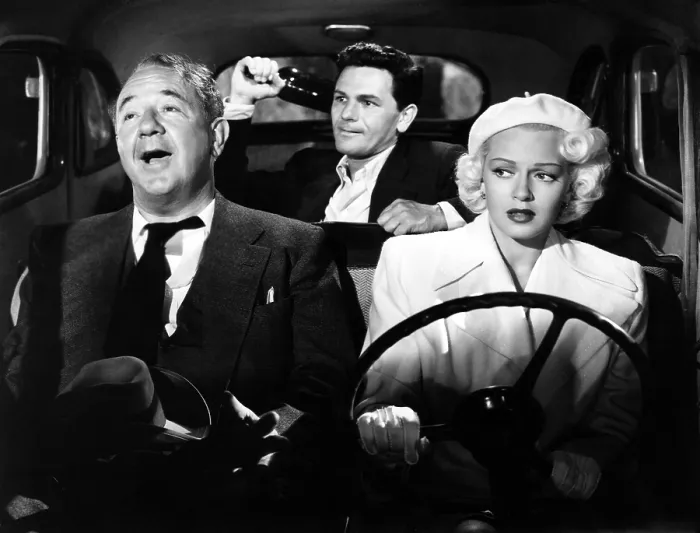 Framed Print : THE POSTMAN ALWAYS RINGS TWICE, Cecil Kellaway, John Garfield, Lana Turner, 1946