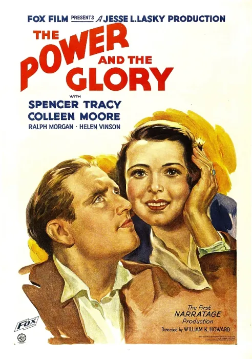 Framed Print : THE POWER AND THE GLORY, from left: Spencer Tracy, Colleen Moore, 1933, TM and Copyright 20th Century Fox Film Corp. All rights reserved. / courtesy Everett Collection