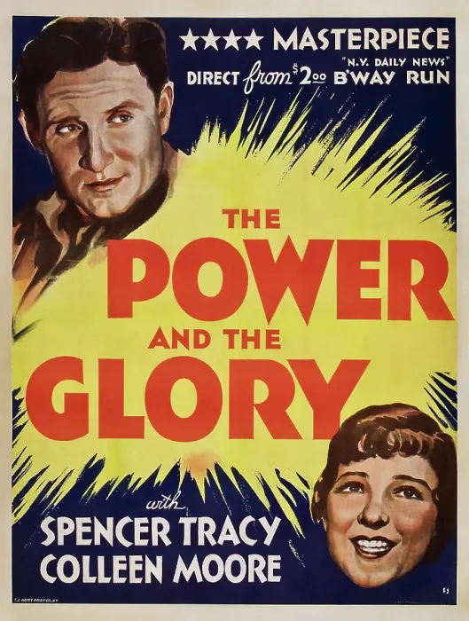 Framed Print : THE POWER AND THE GLORY, top left: Spencer Tracy, bottom right: Colleen Moore, 1933, TM and Copyright 20th Century Fox Film Corp. All rights reserved. / courtesy Everett Collection Framed Print : THE POWER AND THE GLORY, top left: Spencer Tracy, bottom right: Colleen Moore, 1933, TM and Copyright 20th Century Fox Film Corp. All rights reserved. / courtesy Everett Collection
