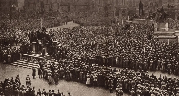 Framed Print : The Prague Garrison swears allegiance to the new Czechoslovak Republic. Nov. 15, 1918. The state was founded in October 1918, at the end of World War I, by the Treaty of St