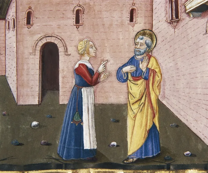 Framed Print : DE PREDIS, Cristoforo (1440-1486). Stories of Saint Joachim, Saint Anne, Virgin Mary, Jesus, the Baptist and the End of the World. 1476