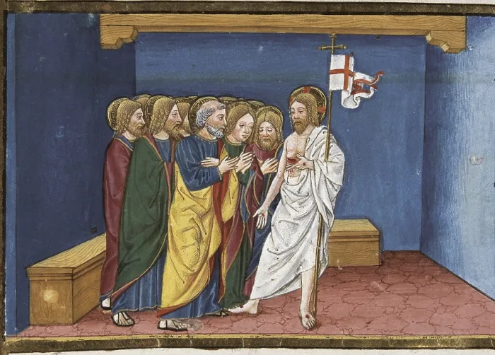 Framed Print : DE PREDIS, Cristoforo (1440-1486). Stories of Saint Joachim, Saint Anne, Virgin Mary, Jesus, the Baptist and the End of the World. 1476 Framed Print : DE PREDIS, Cristoforo (1440-1486). Stories of Saint Joachim, Saint Anne, Virgin Mary, Jesus, the Baptist and the End of the World. 1476