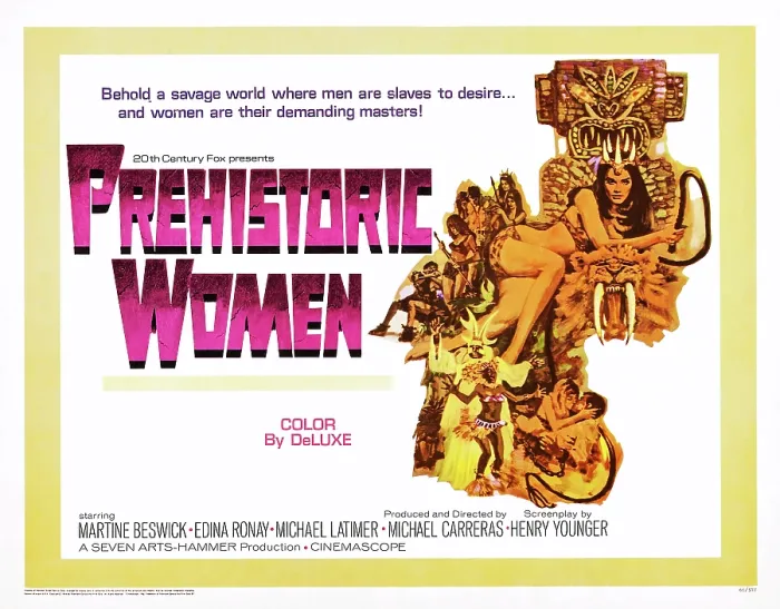 Framed Print : PREHISTORIC WOMEN, (aka SLAVE GIRLS), US poster, Martine Beswick, 1967, TM & Copyright 20th Century Fox Film Corp. / courtesy Everett Collection Framed Print : PREHISTORIC WOMEN, (aka SLAVE GIRLS), US poster, Martine Beswick, 1967, TM & Copyright 20th Century Fox Film Corp. / courtesy Everett Collection