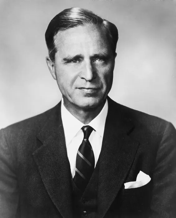 Framed Print : Prescott S. Bush (1895-1972) Wall Street banker, United States Senator from Connecticut (1952-1963), father of the 41st President George H. W