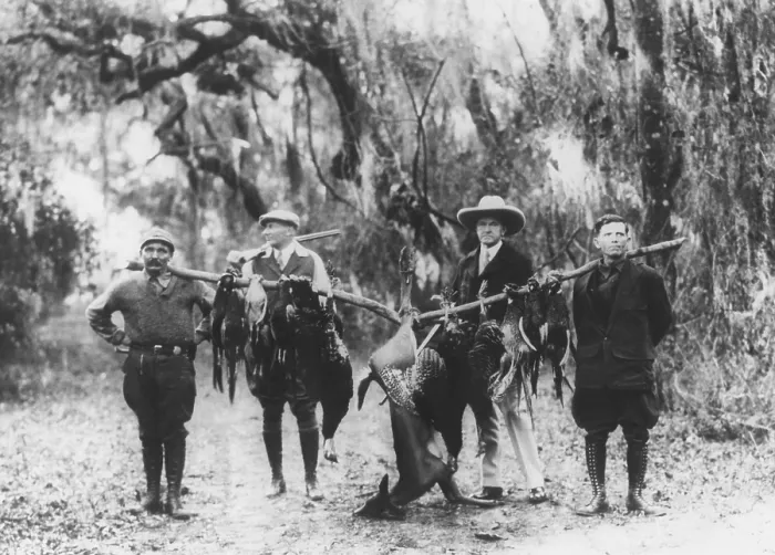 Framed Print : Former President Calvin Coolidge and fellow hunters display their trophies, April 1929. Coolidge was on a vacation hunting trip in the wilds of Sepelo Island, Georgia Framed Print : Former President Calvin Coolidge and fellow hunters display their trophies, April 1929. Coolidge was on a vacation hunting trip in the wilds of Sepelo Island, Georgia