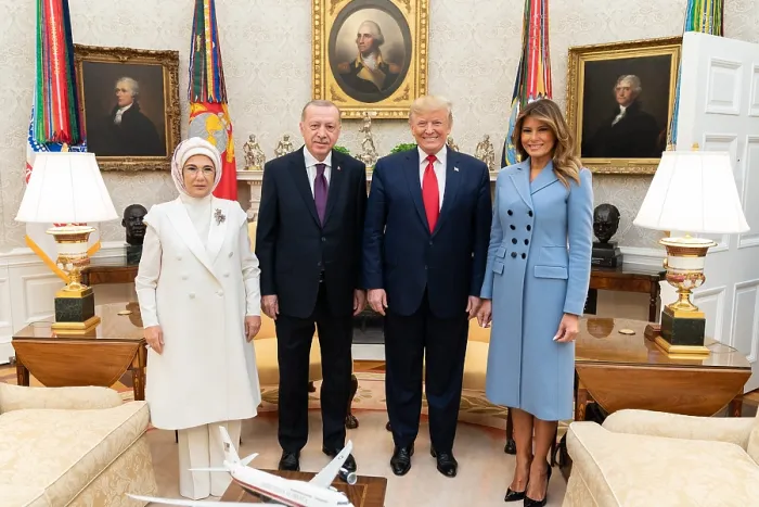 Framed Print : President Donald Trump and First Lady Melania Trump with Turkish President Recep Tayyip Erdogan and his wife Mrs. Emine Erdogan Wednesday, Nov Framed Print : President Donald Trump and First Lady Melania Trump with Turkish President Recep Tayyip Erdogan and his wife Mrs. Emine Erdogan Wednesday, Nov