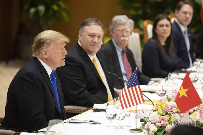 Framed Print : President Donald Trumps trip to Vietnam for summit meeting with Korean Leader, Kim Jong Un, Feb. 27, 2019 Framed Print : President Donald Trumps trip to Vietnam for summit meeting with Korean Leader, Kim Jong Un, Feb. 27, 2019