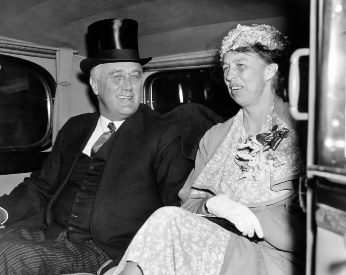 Framed Print : President Franklin D. Roosevelt, First Lady Eleanor Roosevelt, leaving St. Thomas Episcopal Church in Washington D.C. after attending Easter services, April 1935 Framed Print : President Franklin D. Roosevelt, First Lady Eleanor Roosevelt, leaving St. Thomas Episcopal Church in Washington D.C. after attending Easter services, April 1935
