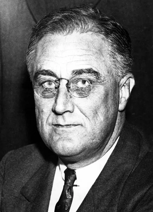 Framed Print : President Franklin Delano Roosevelt (1882-1945) 32nd President, 1 / 30 / 34. Courtesy: CSU Archives  /  Everett Collection