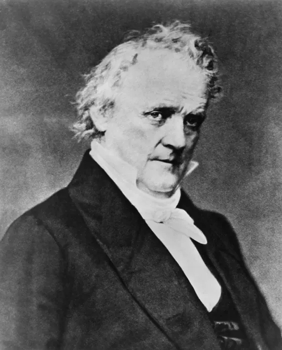 Framed Print : President James Buchanan, Democratic doughface elected in 1856, during the Sectional Crisis that preceded the Civil War. Photograph dated between, 1857-1861 Framed Print : President James Buchanan, Democratic doughface elected in 1856, during the Sectional Crisis that preceded the Civil War. Photograph dated between, 1857-1861