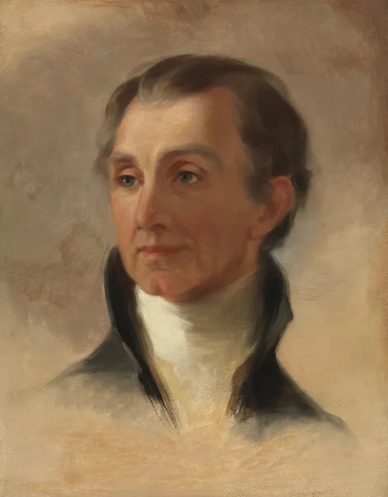 Framed Print : President James Monroe, by Thomas Sully, 1829, 4 years after he left the presidency