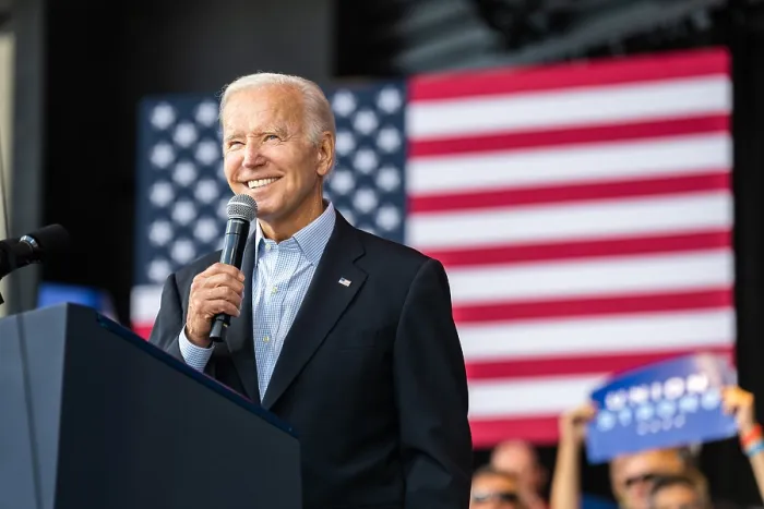 Framed Print : President Joe Biden speaks at Milwaukee Laborfest at Henry Maier Festival Park on Labor Day, Sept. 5, 2022, in Milwaukee, Wisconsin Framed Print : President Joe Biden speaks at Milwaukee Laborfest at Henry Maier Festival Park on Labor Day, Sept. 5, 2022, in Milwaukee, Wisconsin