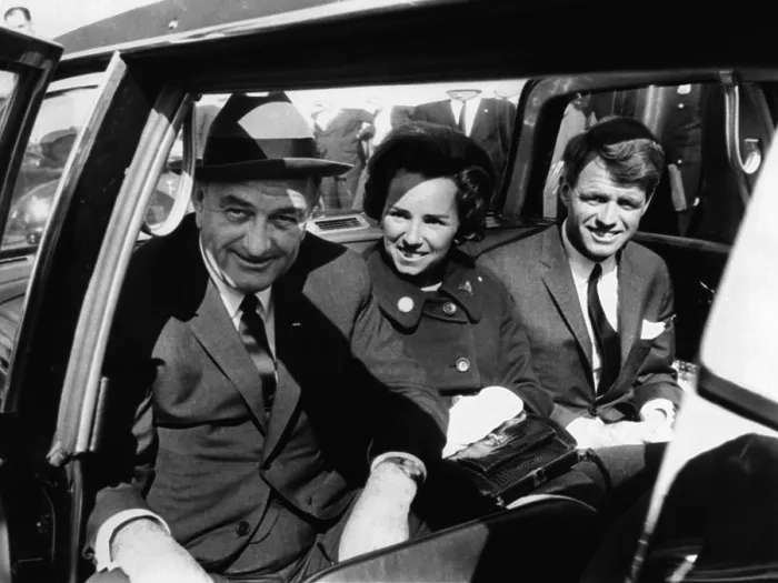 Framed Print : President Lyndon Johnson campaigns in New York City with Robert Kennedy. The former Attorney General was campaigning for the US Senate Framed Print : President Lyndon Johnson campaigns in New York City with Robert Kennedy. The former Attorney General was campaigning for the US Senate