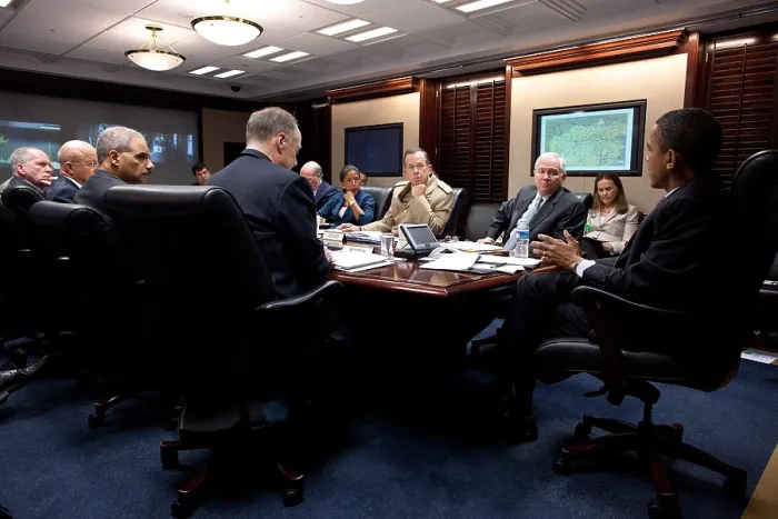 Framed Print : President Obama meets with national security team on Afghanistan and Pakistan, April 25, 2011 Framed Print : President Obama meets with national security team on Afghanistan and Pakistan, April 25, 2011