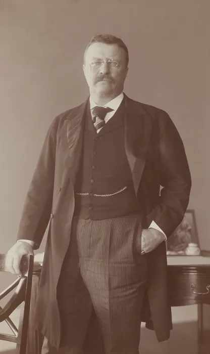 Framed Print : President Theodore Roosevelt in 1902 portrait by Frances Benjamin Johnston (BSLOC_2017_4_48) Framed Print : President Theodore Roosevelt in 1902 portrait by Frances Benjamin Johnston (BSLOC_2017_4_48)