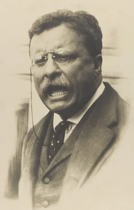 Framed Print : Former President Theodore Roosevelt speaking, c. 1911-12 (BSLOC_2017_8_42) Framed Print : Former President Theodore Roosevelt speaking, c. 1911-12 (BSLOC_2017_8_42)