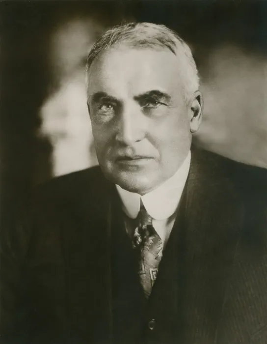 Framed Print : President Warren Harding in a portrait by society photographer Bachrach, ca. 1921-23. (BSLOC_2015_15_6) Framed Print : President Warren Harding in a portrait by society photographer Bachrach, ca. 1921-23. (BSLOC_2015_15_6)