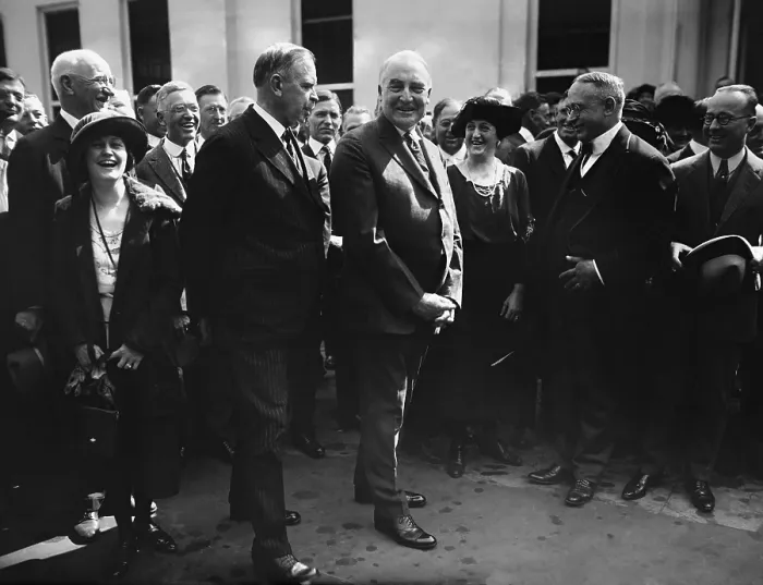 Framed Print : President Warren Harding with Postmasters at the White House, Sept. 28, 1922