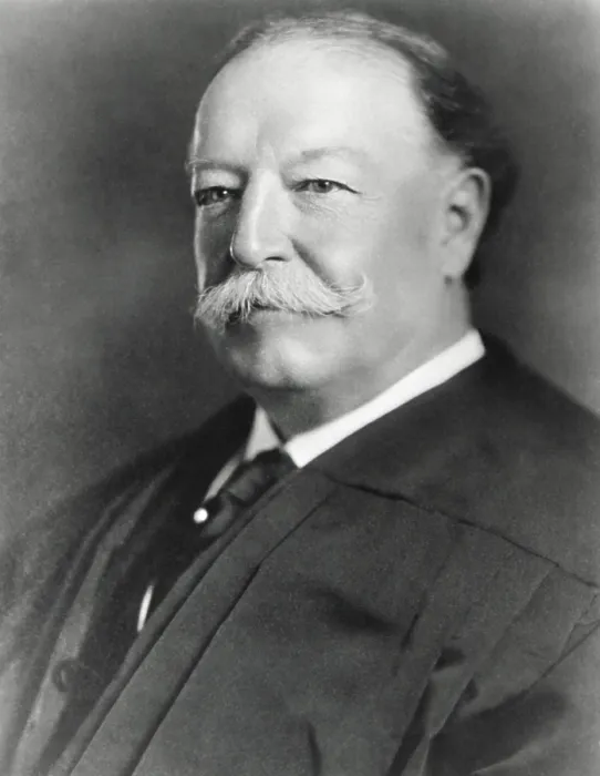 Framed Print : Former President William H. Taft, in judicial robes as Chief Justice of the Supreme Court, c. 1921 (BSLOC_2017_2_96)