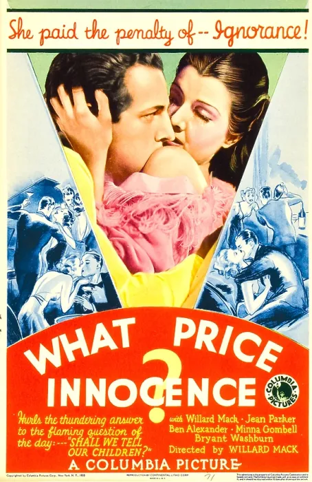 Framed Print : WHAT PRICE INNOCENCE? (aka SHALL THE CHILDREN PAY?), midget window card, 1933