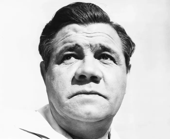 Framed Print : THE PRIDE OF THE YANKEES, Babe Ruth, 1942