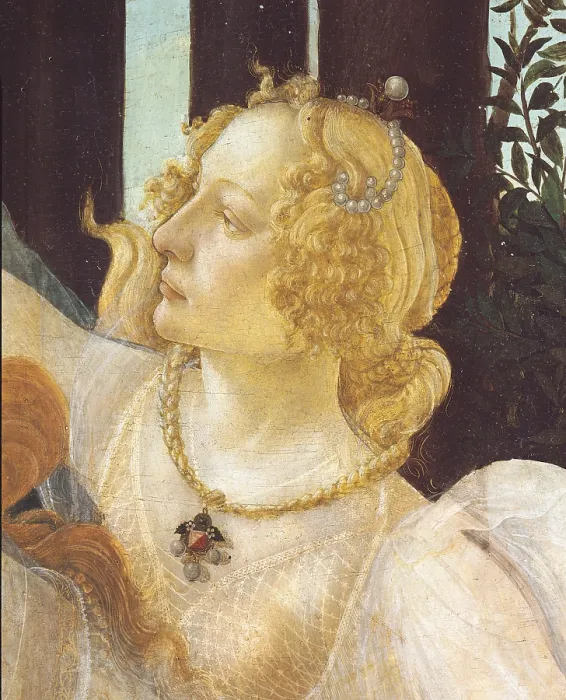Framed Print : Primavera, by Sandro Filipepi Known as Botticelli, 1478 about, 15th Century, thick tempera on panel, cm 203 x 314 - Italy, Tuscany, Florence, Uffizi Gallery