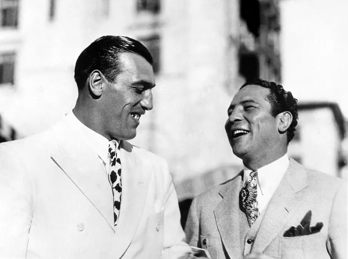 Framed Print : Primo Carnera & Max Baer Sr.being social at Biltmore Country Club, Coral Gables, FL, 1 / 30 / 34. Courtesy: CSU Archives  /  Everett Collection