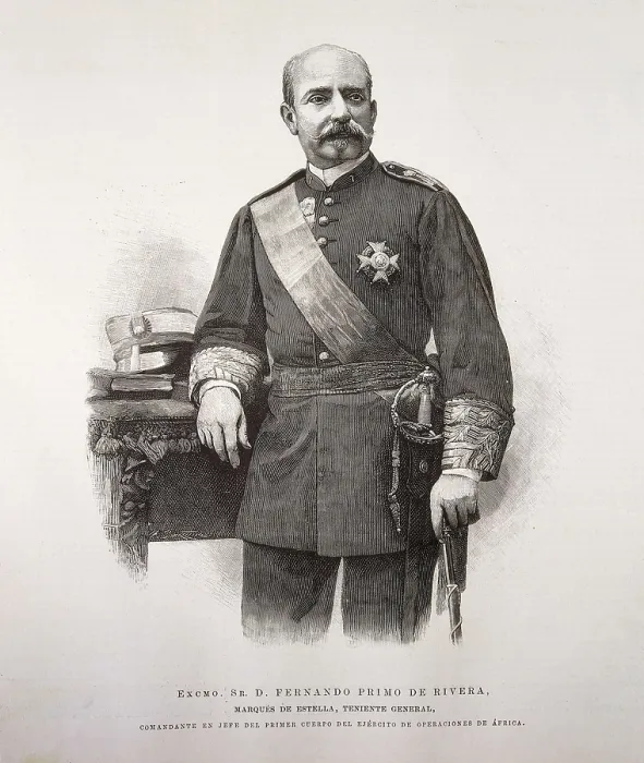 Framed Print : PRIMO DE RIVERA, Fernando (1831-1921). Engraving. SPAIN. Madrid. National Library. AISA / Everett Collection**US SALES ONLY**