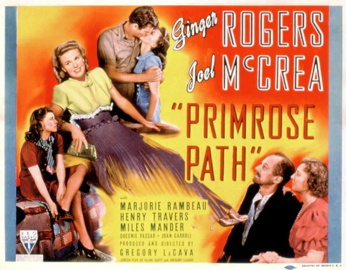 Framed Print : PRIMROSE PATH, Ginger Rogers, Joel McCrea (top), 1940