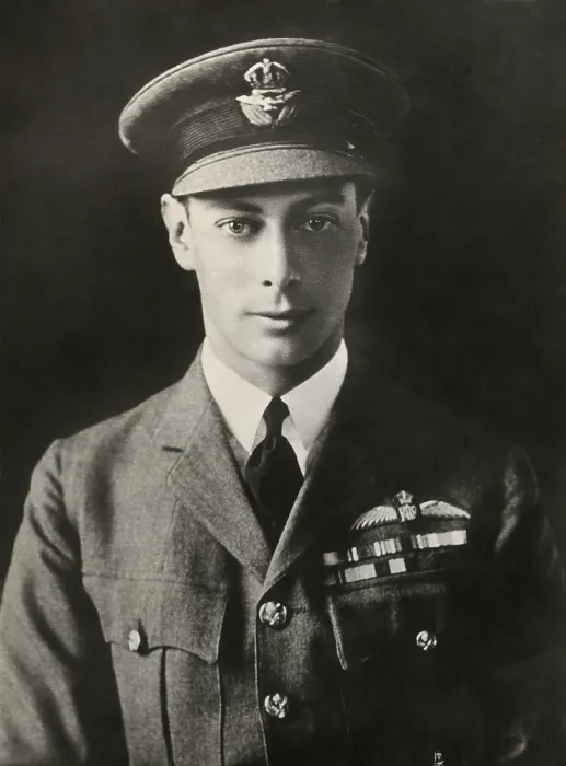 Framed Print : Prince Albert, Duke of York, later George IV of Great Britain wearing a military uniform, c. 1920s. He was the father of Queen Elizabeth II (BSLOC_2018_3_30)