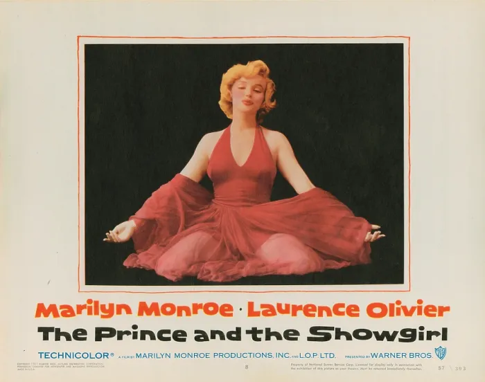Framed Print : THE PRINCE AND THE SHOWGIRL, lobbycard, Marilyn Monroe, 1956