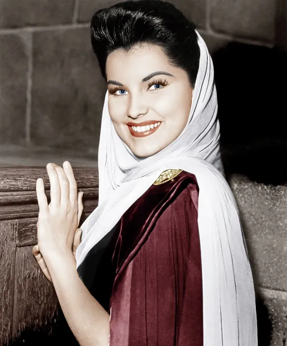 Framed Print : PRINCE VALIANT, Debra Paget, on-set, 1954. 20th Century Fox, TM & Copyright  /  Courtesy: Everett Collection