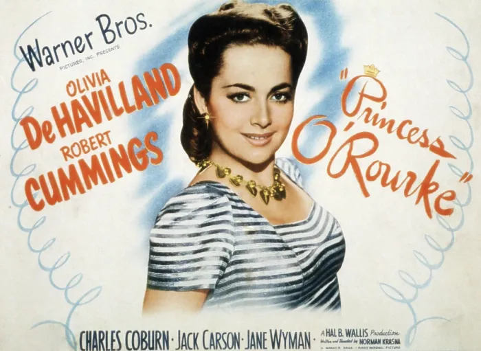Framed Print : PRINCESS O'ROURKE, Olivia de Havilland, 1943