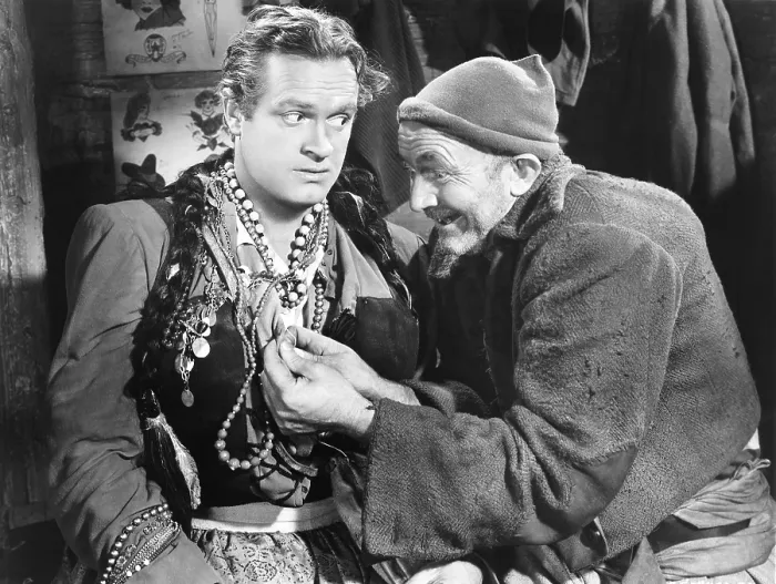 Framed Print : THE PRINCESS AND THE PIRATE, from left: Bob Hope, Walter Brennan, 1944 Framed Print : THE PRINCESS AND THE PIRATE, from left: Bob Hope, Walter Brennan, 1944