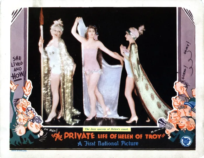 Framed Print : THE PRIVATE LIFE OF HELEN OF TROY, Alice White, (left), 1927