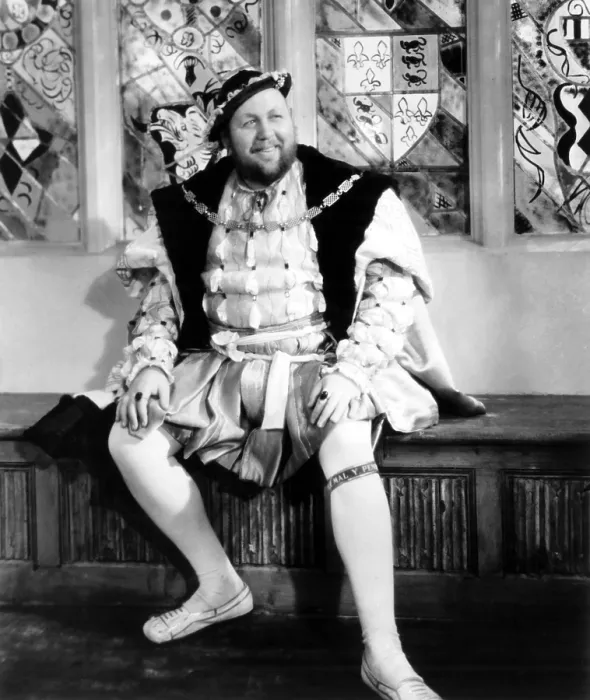 Framed Print : THE PRIVATE LIFE OF HENRY VIII, Charles Laughton as King Henry VIII, 1933