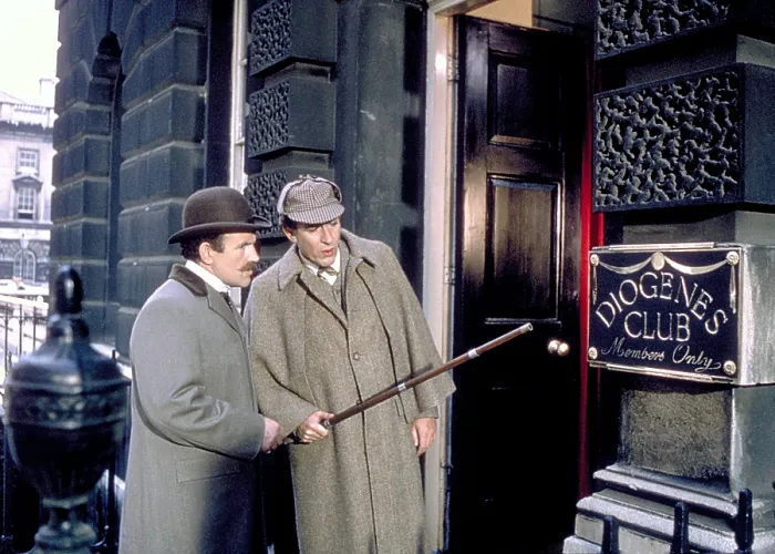 Framed Print : THE PRIVATE LIFE OF SHERLOCK HOLMES, Colin Blakely, Robert Stephens, 1970