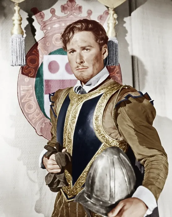 Framed Print : THE PRIVATE LIVES OF ELIZABETH AND ESSEX, Errol Flynn as the Earl of Essex, 1939 Framed Print : THE PRIVATE LIVES OF ELIZABETH AND ESSEX, Errol Flynn as the Earl of Essex, 1939