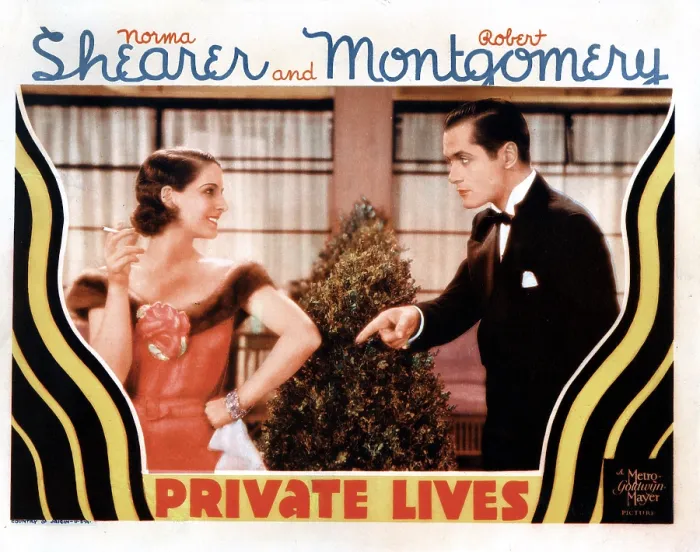 Framed Print : PRIVATE LIVES, from left, Norma Shearer, Robert Montgomery, 1931 Framed Print : PRIVATE LIVES, from left, Norma Shearer, Robert Montgomery, 1931