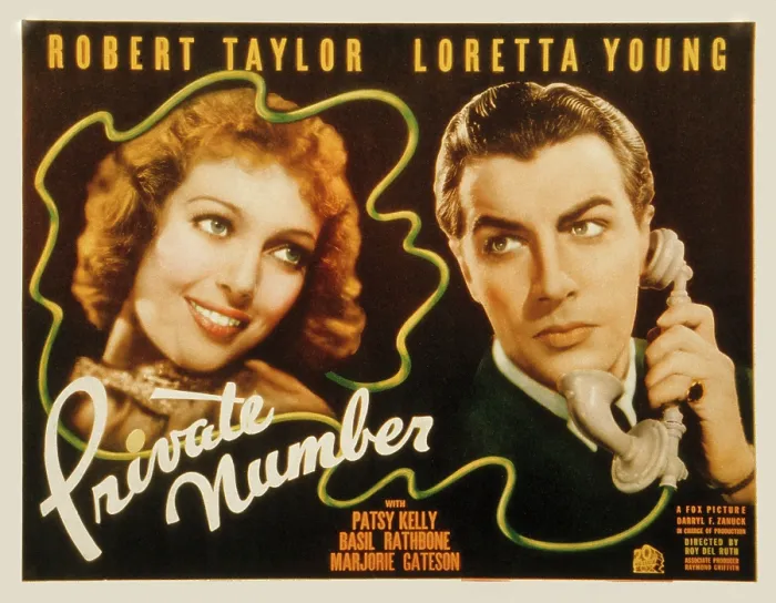 Framed Print : PRIVATE NUMBER, Loretta Young, Robert Taylor, 1936, (c) 20th Century Fox, TM & Copyright  /  Courtesy: Everett Collection