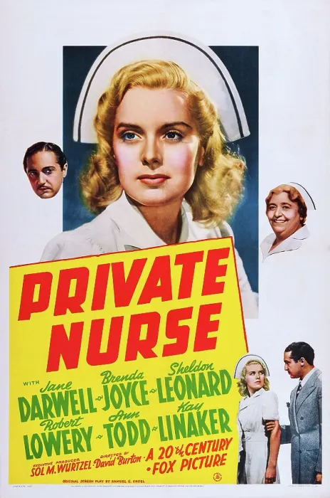 Framed Print : PRIVATE NURSE, US poster art, from top left: Sheldon Leonard, Brenda Joyce, Jane Darwell, 1941. TM & Copyright 20th Century Fox-Film Corp Framed Print : PRIVATE NURSE, US poster art, from top left: Sheldon Leonard, Brenda Joyce, Jane Darwell, 1941. TM & Copyright 20th Century Fox-Film Corp